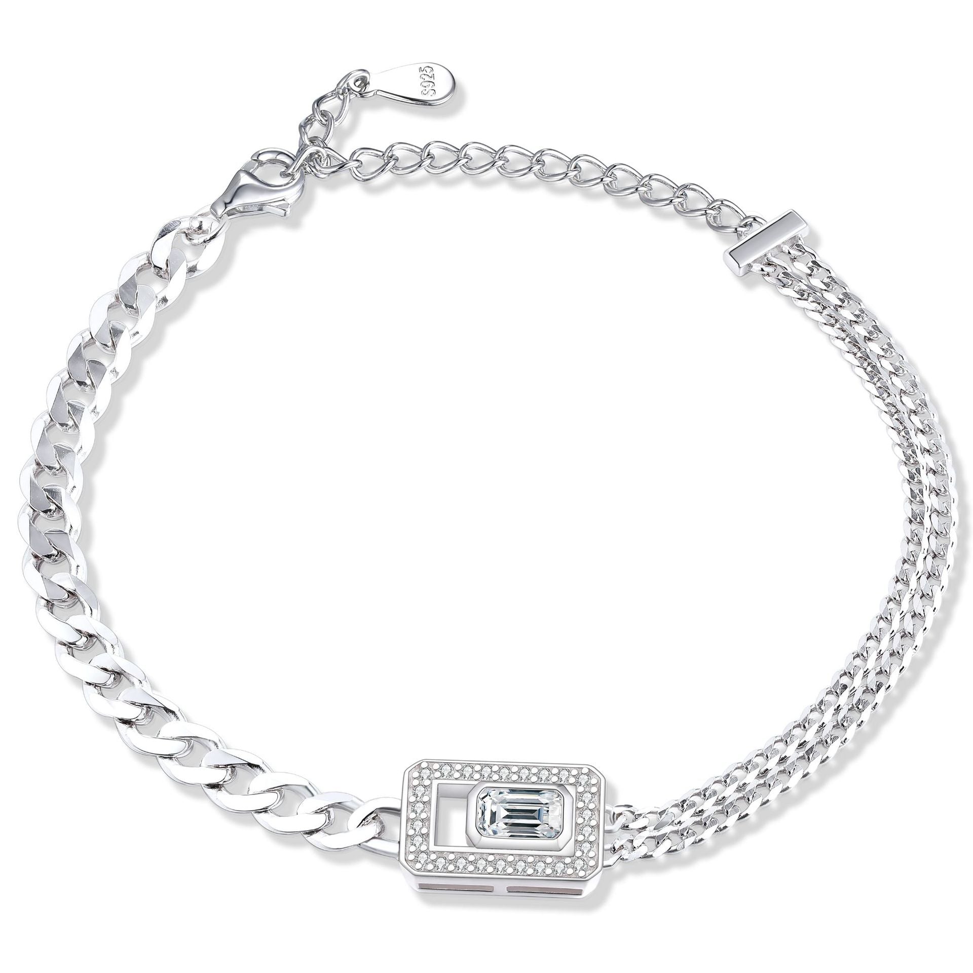 Damen Schmuckset mit elegantem Kreuz-Design und funkelnden Zirkonia Shop Nory