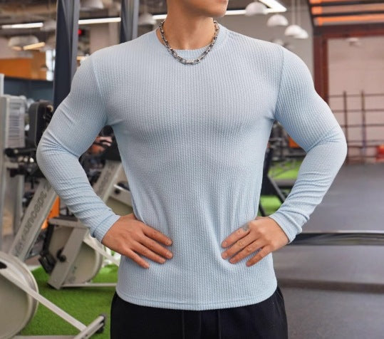 Herren Langarmshirt mit strukturiertem GewShopnorye