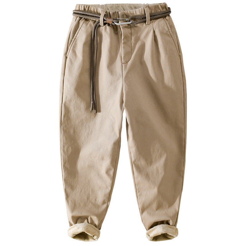 Damen Gefütterte Chinohose mit elastischem Bund und schmal zulaufenden Beinen Shop Nory