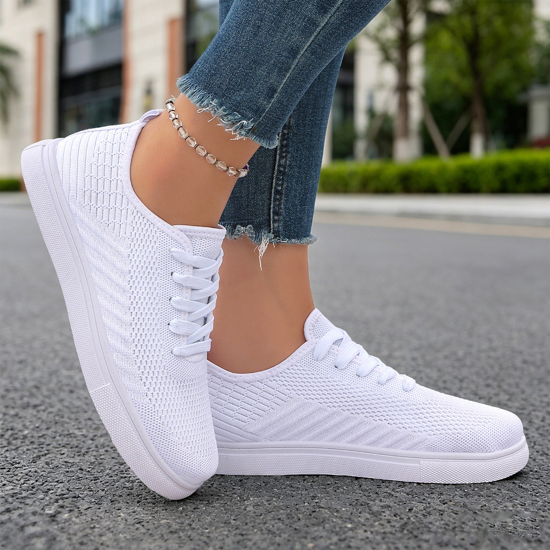 Damen nan leichter Strick-Slip-On Sneaker mit elastischem Sockeneinstieg, atmungsaktivem 3D-Gestrick und dämpfender Leichtsohle Shop Nory