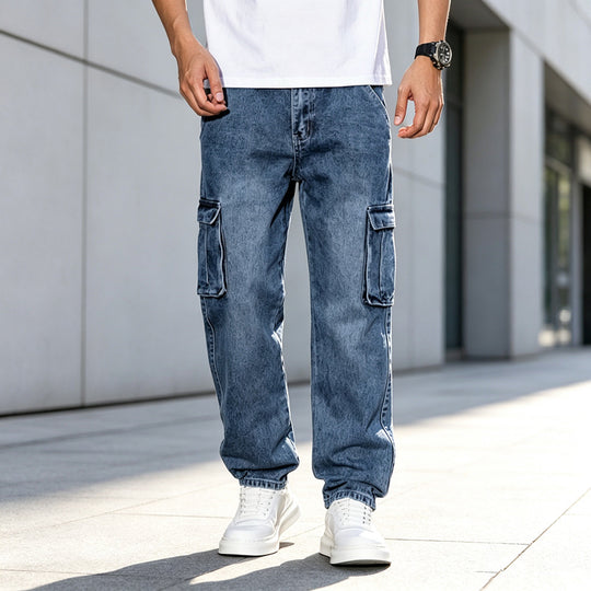 Herren Utility Cargo-Jeans Shop Nory