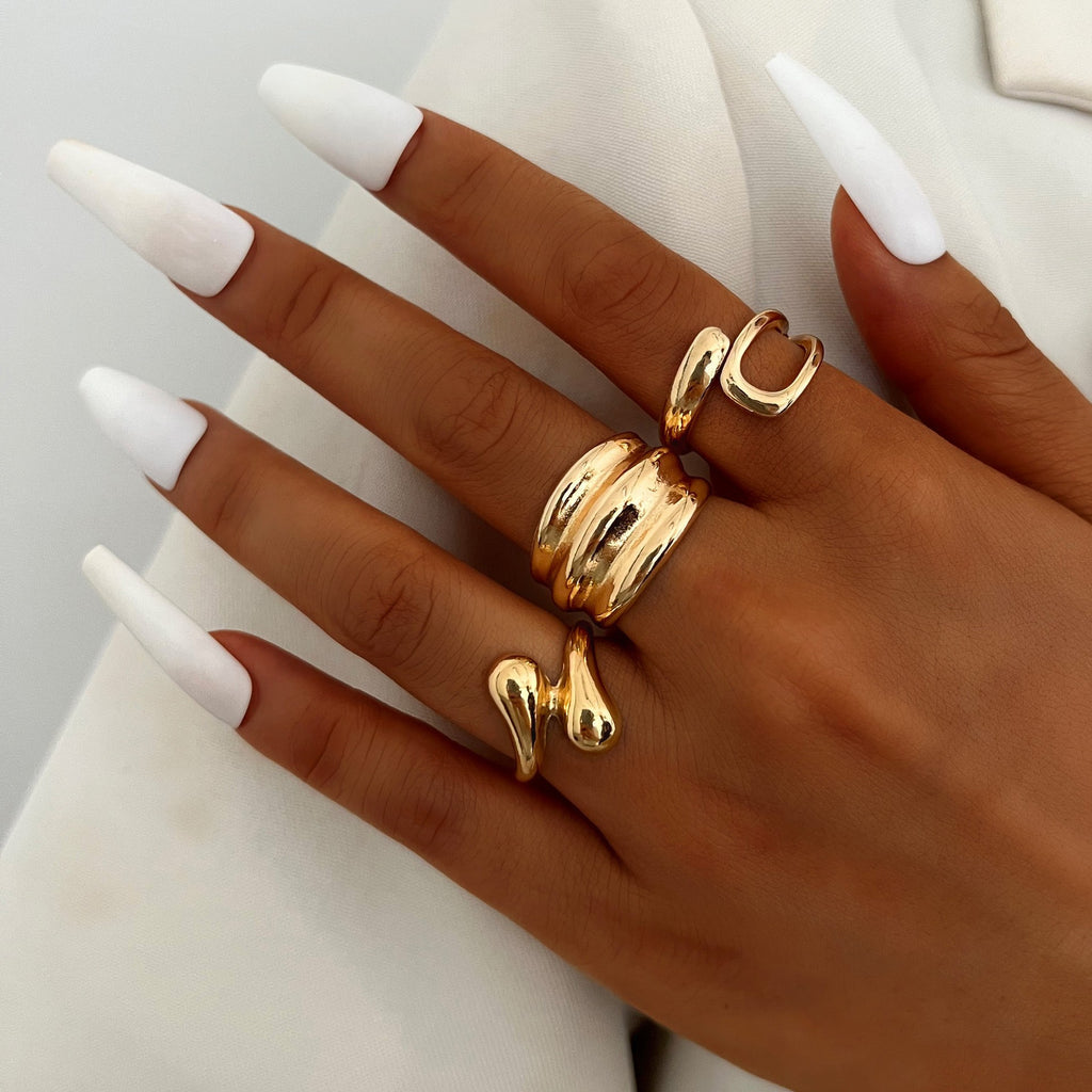 Damen Ring-Set mit modernen und einzigartigen Designs Shop Nory