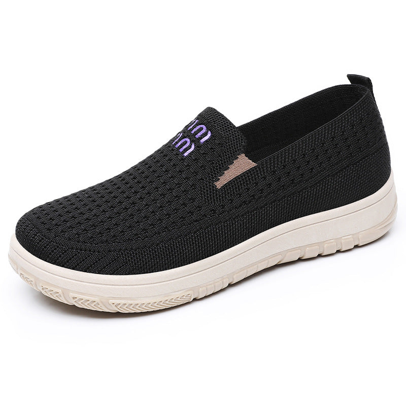 Damen nan nahtloser Strick-Slipper mit elastischem Einstieg und orthopädischer Memory-Fußbett-Stütze Shop Nory