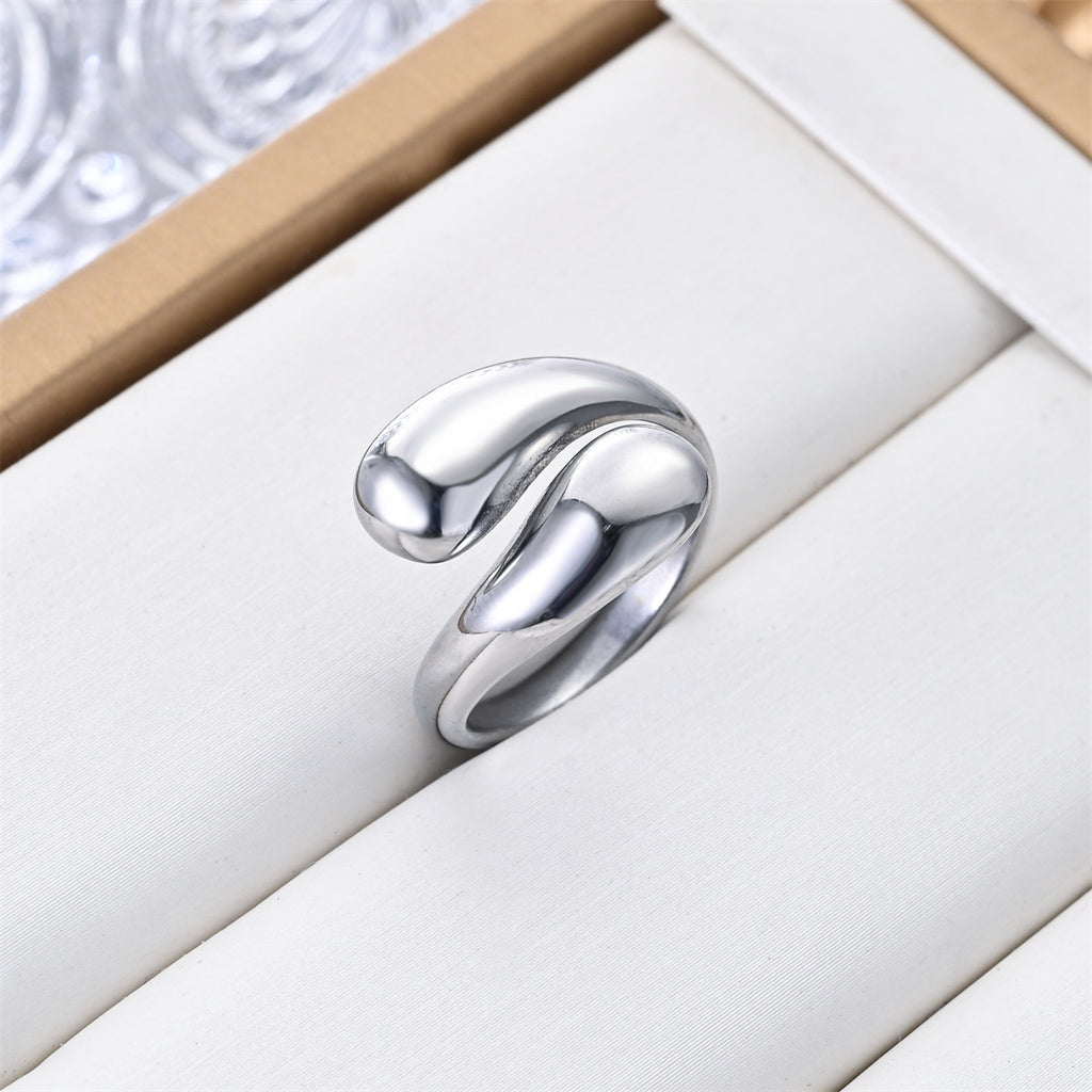 Damen Ring mit kunstvollem, gewundenem Design Shop Nory