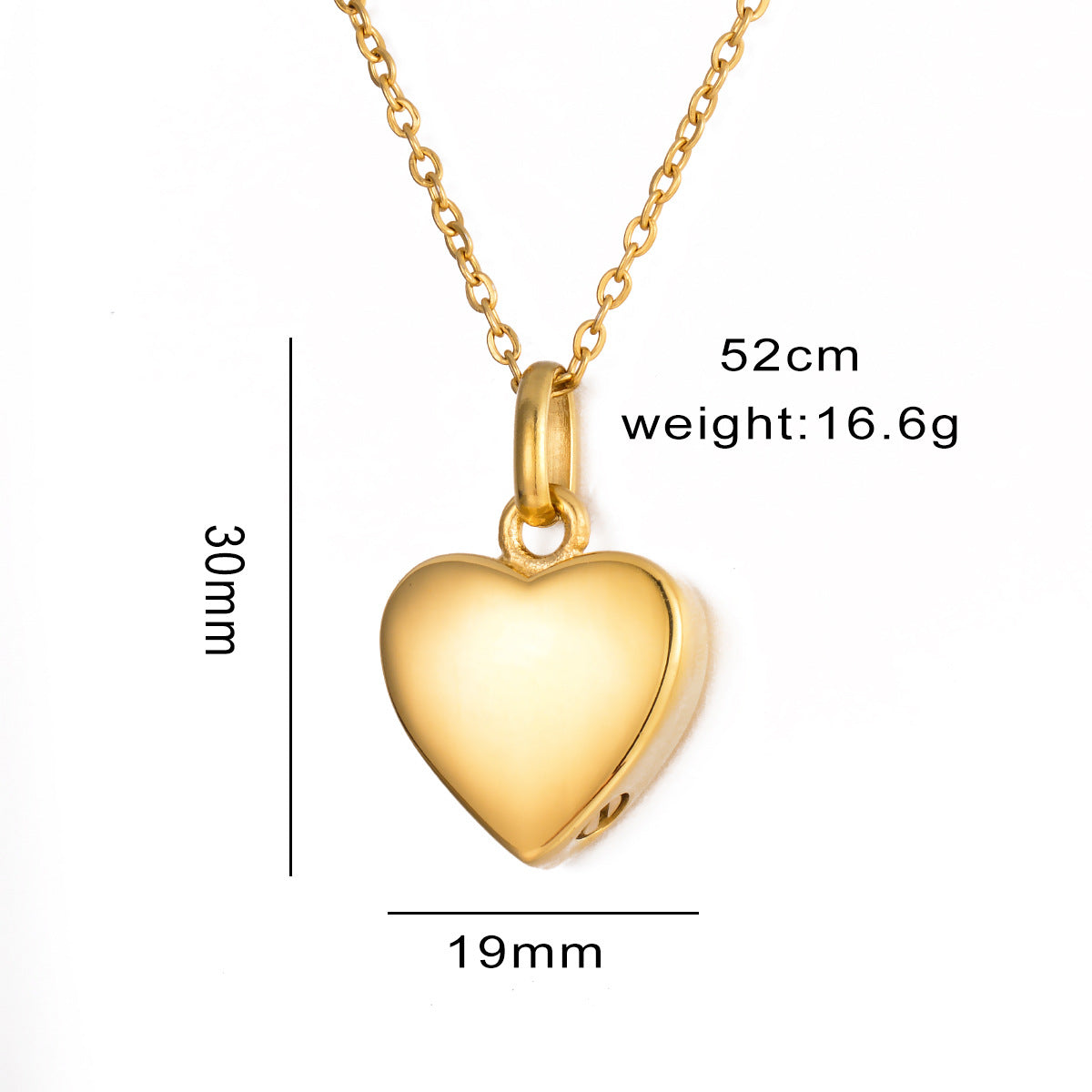 Damen Halskette mit romantischem Herzanhänger aus hochwertigem Metall Shop Nory