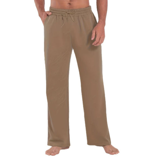 Herren Elastische Relax-Hose mit Kordelzug und weitem Bein Shop Nory
