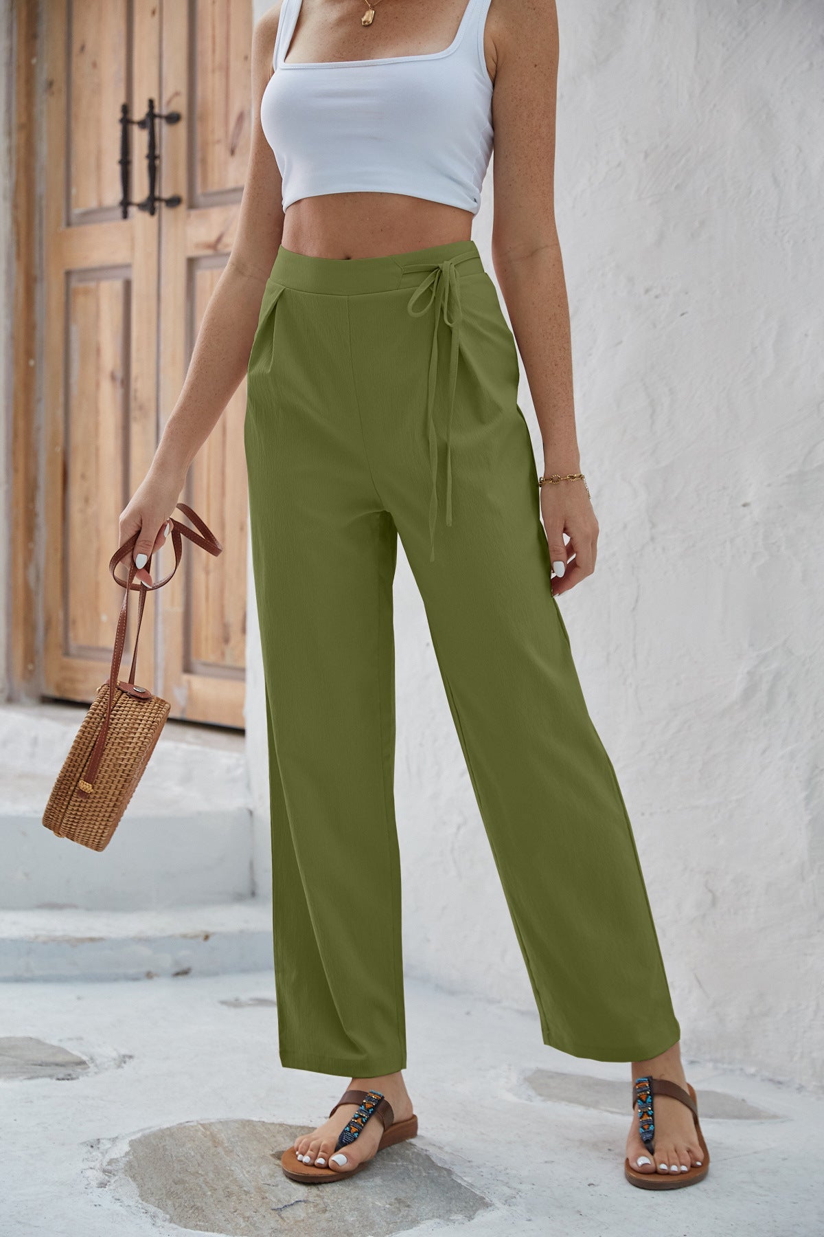 Damen weiche Chinohose