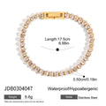 Damen Armband mit funkelnden Kristallen und hypoallergener Edelstahlverarbeitung Shop Nory