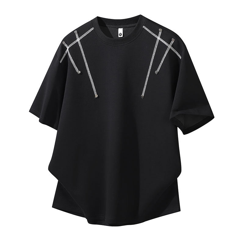 Damen Oversized T-Shirt mit einzigartigen Schulterdetails Shop Nory