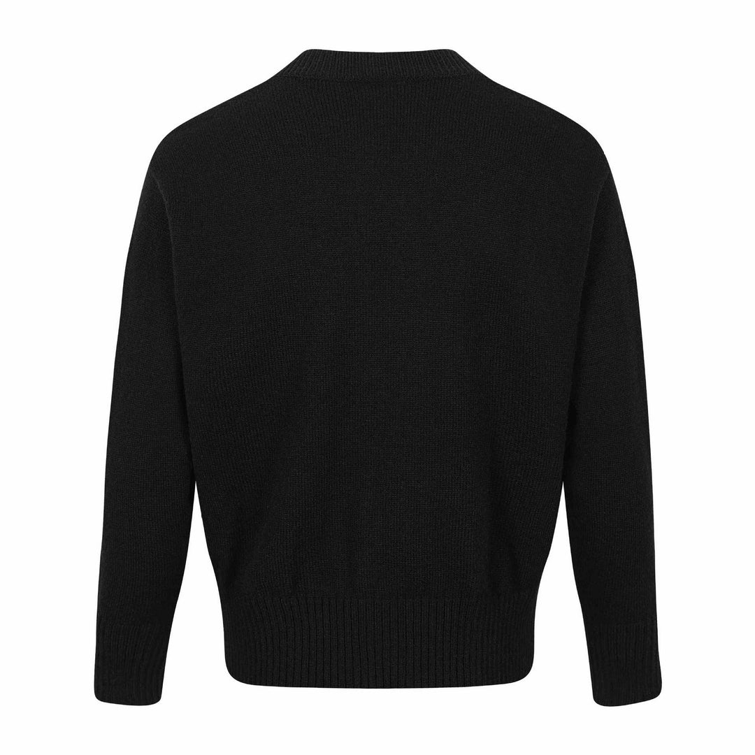 Herren Doppelt geknöpfte Strickcardigan mit Zopfmuster und Stehkragen Shop Nory