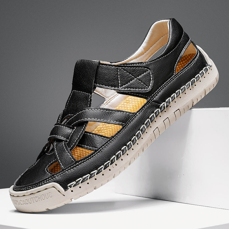 Herren Atmungsaktive Sandalen mit verstellbarem Riemensystem und rutschfester Sohle