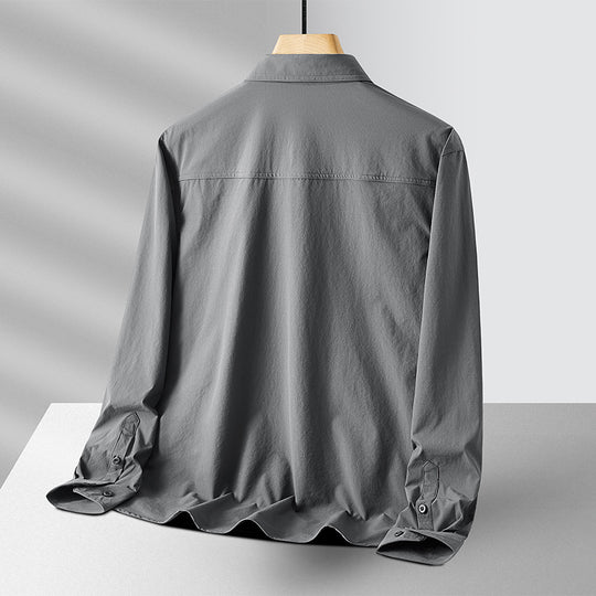 Herren Outdoor-Hemd mit Brustklappen, Ripstop-Gewebe und Regular-Fit Shop Nory
