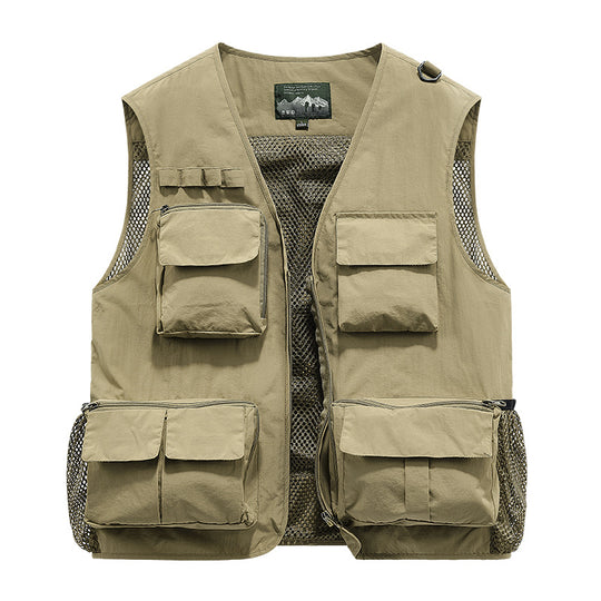 Herren Multifunktionale und atmungsaktive Outdoor-Weste Shop Nory