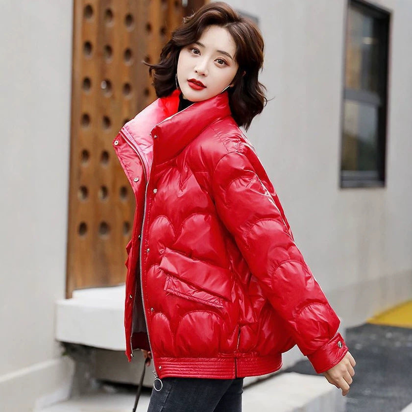 Damen Wattierte Steppjacke mit hochschließendem Kragen Shop Nory