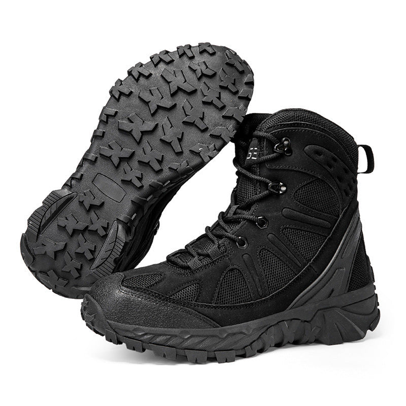 Damen Trekkingstiefel mit rutschfester Sohle und atmungsaktivem Obermaterial