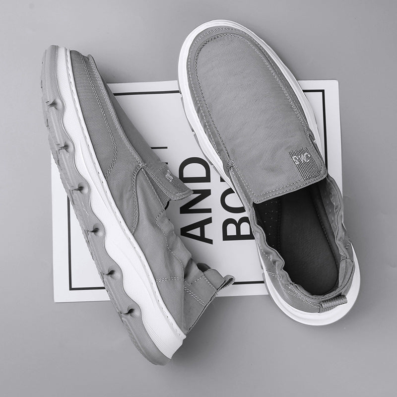 Herren eleganter Slipper-Sneaker mit elastischem Einstieg und stoßdämpfender Wellensohle Shop Nory