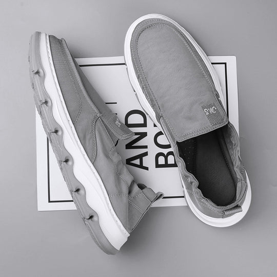 Herren eleganter Slipper-Sneaker mit elastischem Einstieg und stoßdämpfender Wellensohle Shop Nory
