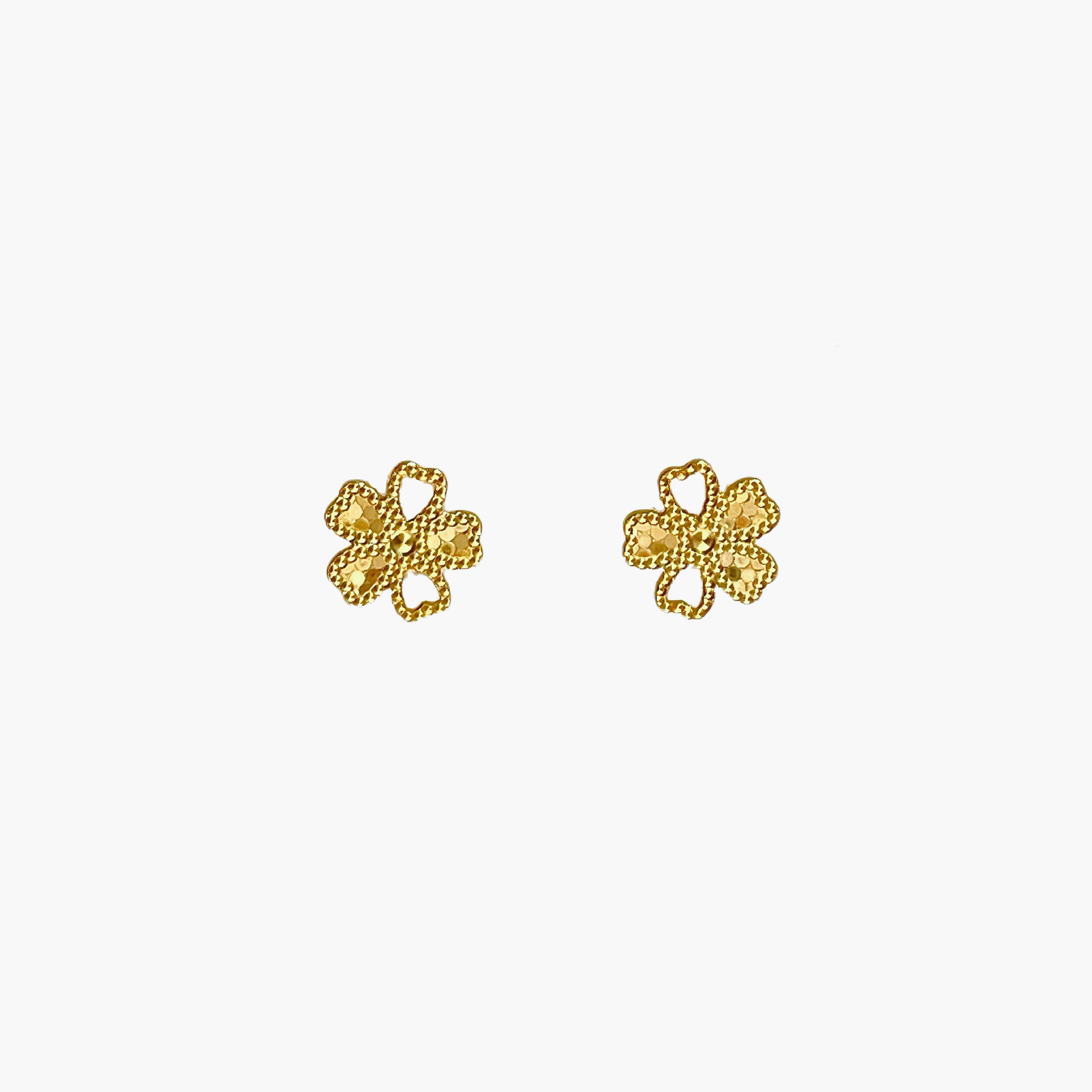 Damen filigrane Blumen-Ohrstecker aus hochwertigem Metall Shop Nory