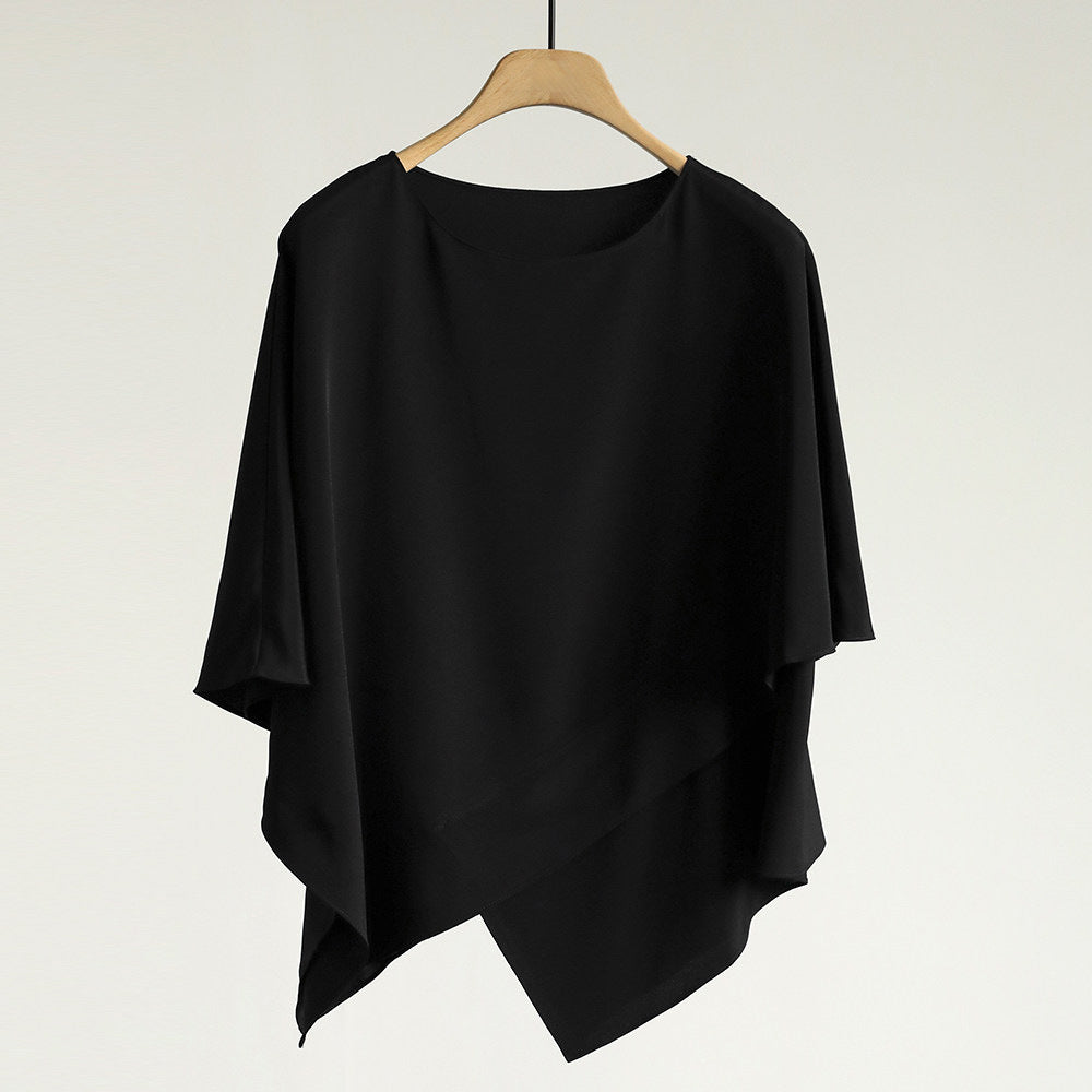 Damen Modische Wickelbluse Shop Nory