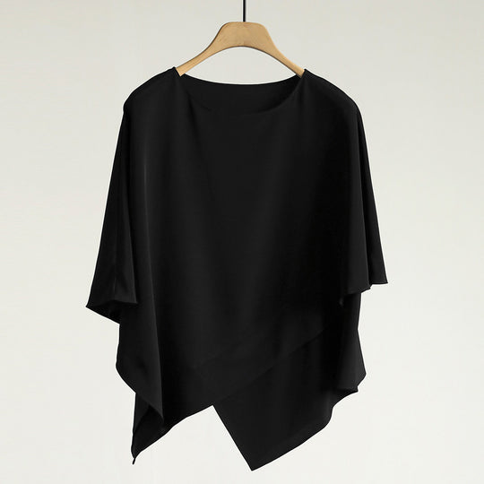 Damen Modische Wickelbluse Shop Nory