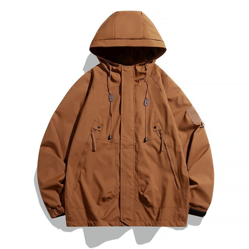 Damen technische Funktionsjacke mit verstellbarem Kapuzensystem und robustem Wetterschutz