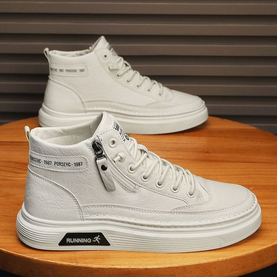 Damen Hohe Sneakers mit praktischem Reißverschluss und robustem Design