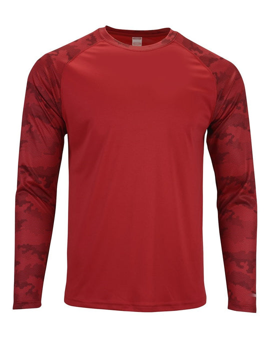 Herren Sportliches Langarm Funktionsshirt