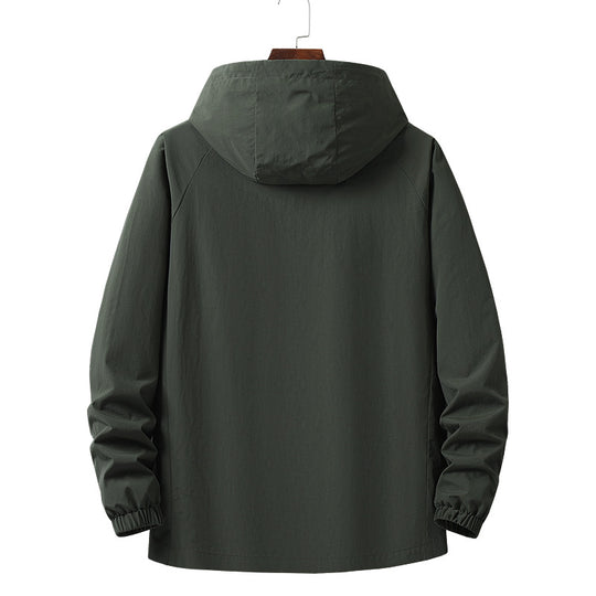 Herren Leichte Outdoorjacke mit Kapuze Shop Nory