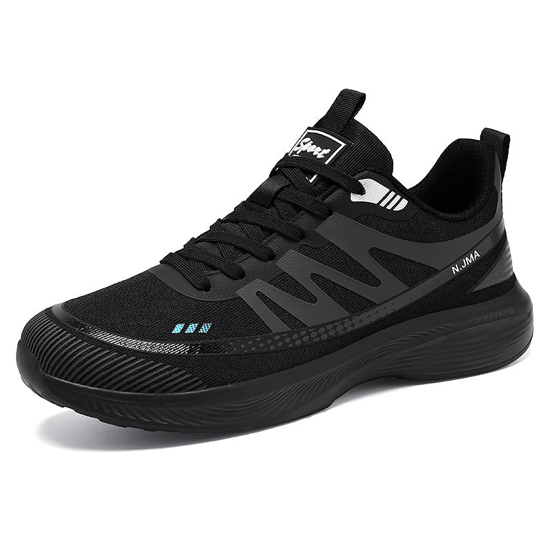 Herren nan leichte atmungsaktive Laufsneaker mit nahtlosem Strickobermaterial, gepolstertem Fersenkragen und reaktiver EVA-Dämpfung Shop Nory
