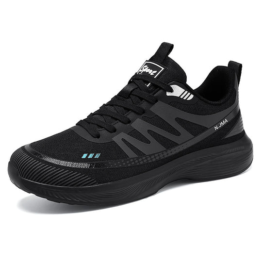 Herren nan leichte atmungsaktive Laufsneaker mit nahtlosem Strickobermaterial, gepolstertem Fersenkragen und reaktiver EVA-Dämpfung Shop Nory