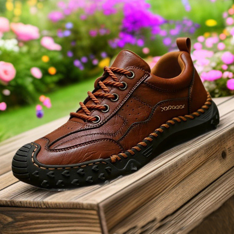 Herren robuste und vielseitige Freizeitschuhe mit griffiger Profilsohle Shopnory
