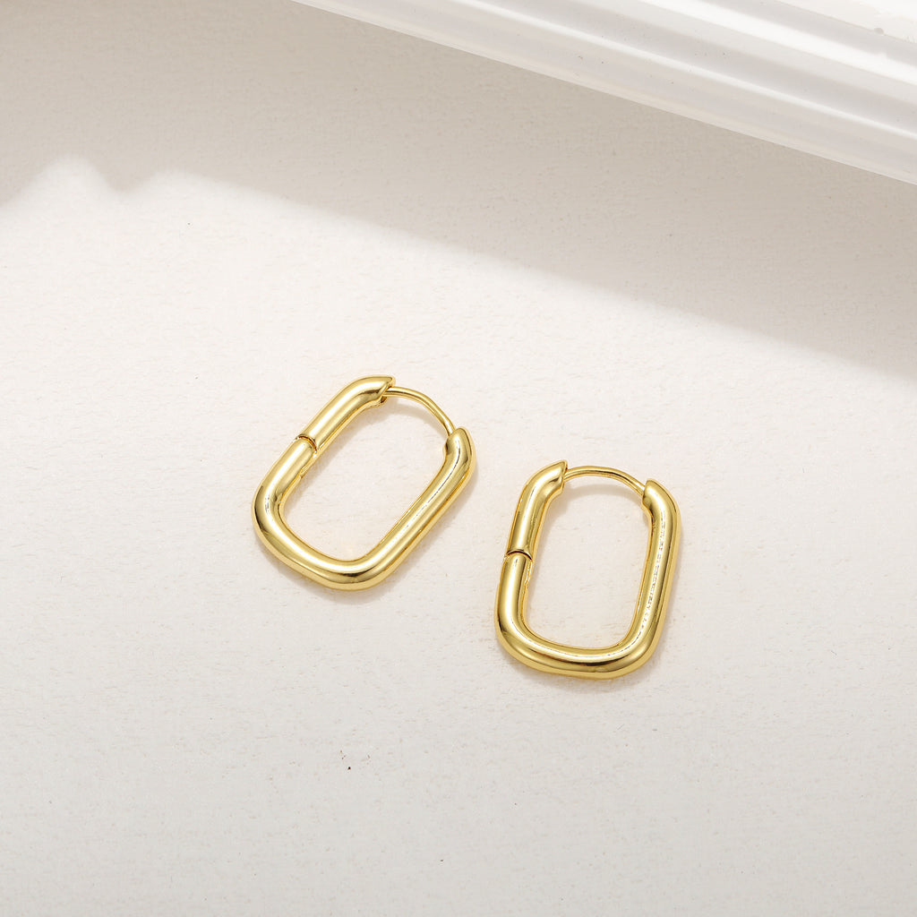 Damen Ohrringe-Set mit vielseitigen Formen und eleganter Goldverzierung Shop Nory