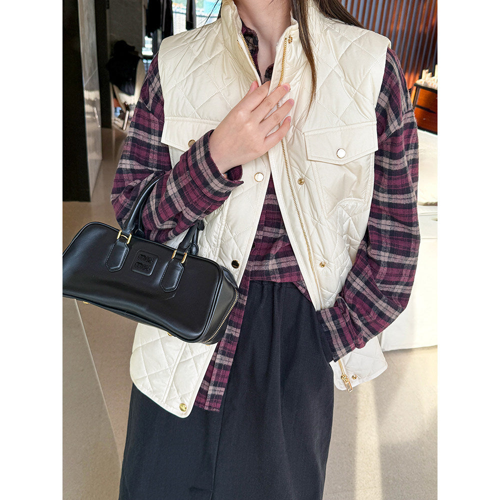 Damen Steppweste mit praktischen Taschen Shop Nory