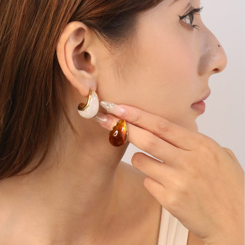 Damen modische Creolen mit eleganter Form und luxuriösem Design Shop Nory