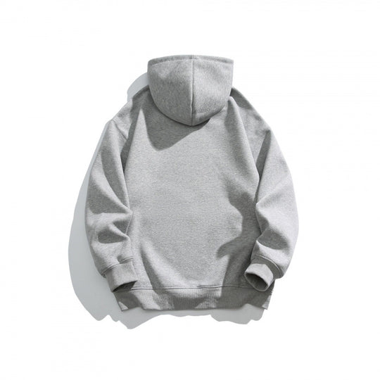 Unisex Oversize-Kapuzenpullover mit Statement-Print und Kängurutasche Shop Nory