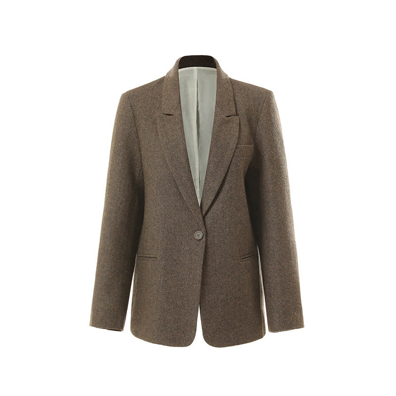 Damen Eleganter Wollblazer Shop Nory