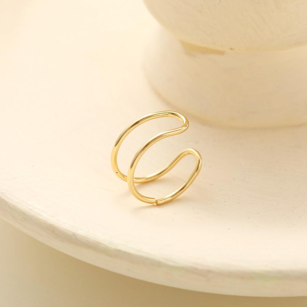 Damen Ohrcuff im modernen, geschwungenen Design Shop Nory
