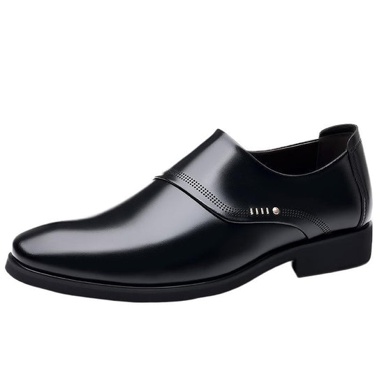 Herren Elegante und Bequeme Lederslipper Shop Nory