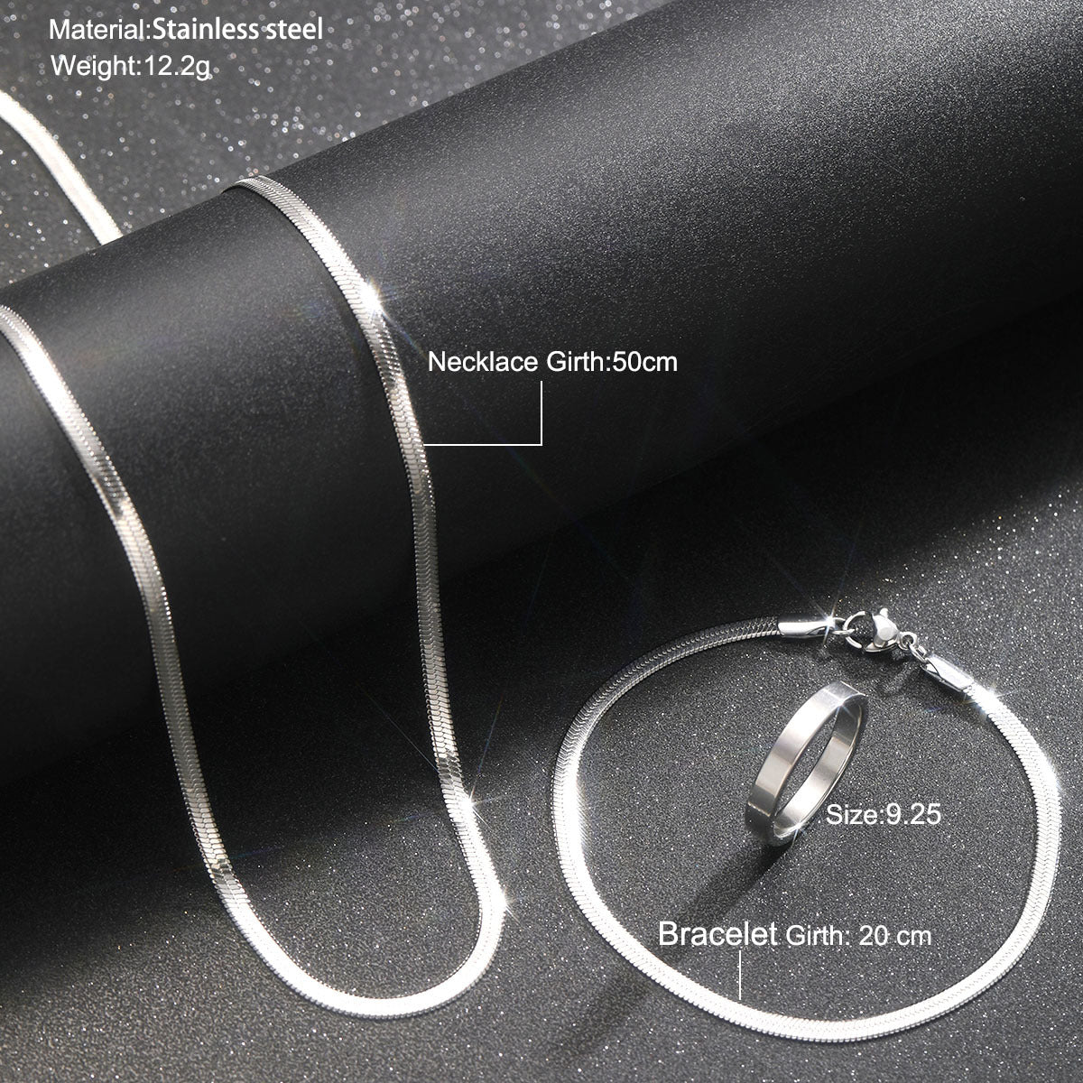 Herren eleganter und vielseitiger Armreif aus hochwertigem Edelstahl Shop Nory