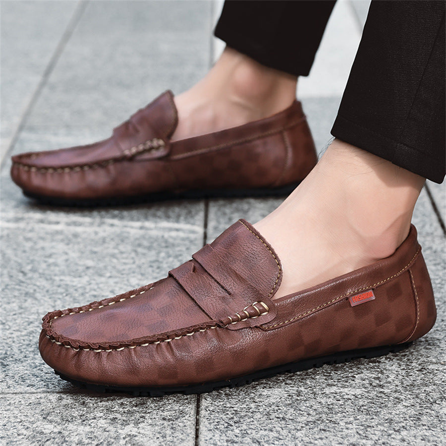 Herren Modische Mokassins mit handgenähtem Finish