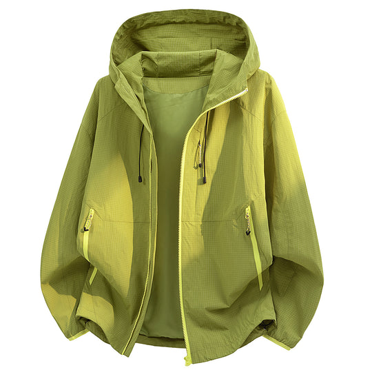 Damen Wasserabweisende Übergangsjacke mit Kapuze Shop Nory