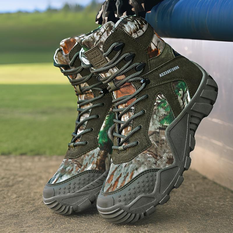 Herren Jagd- und Trekkingboots mit verstärktem Knöchelschutz