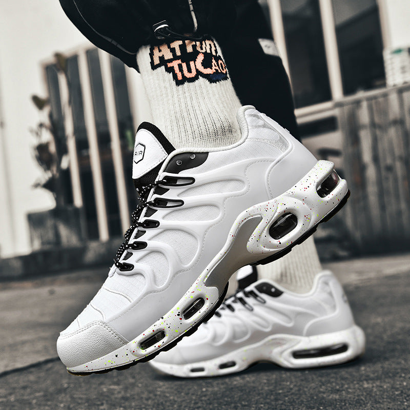 Herren futuristische Dämpfungs-Sneaker mit sichtbarer Luftkammer und strukturiertem Mesh-Overlay Shop Nory