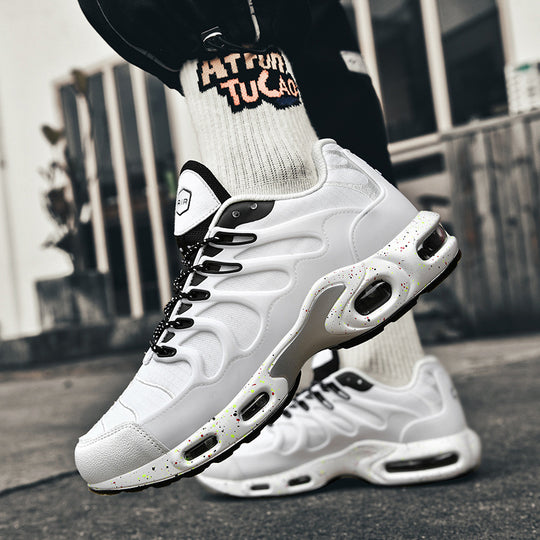 Herren futuristische Dämpfungs-Sneaker mit sichtbarer Luftkammer und strukturiertem Mesh-Overlay Shop Nory