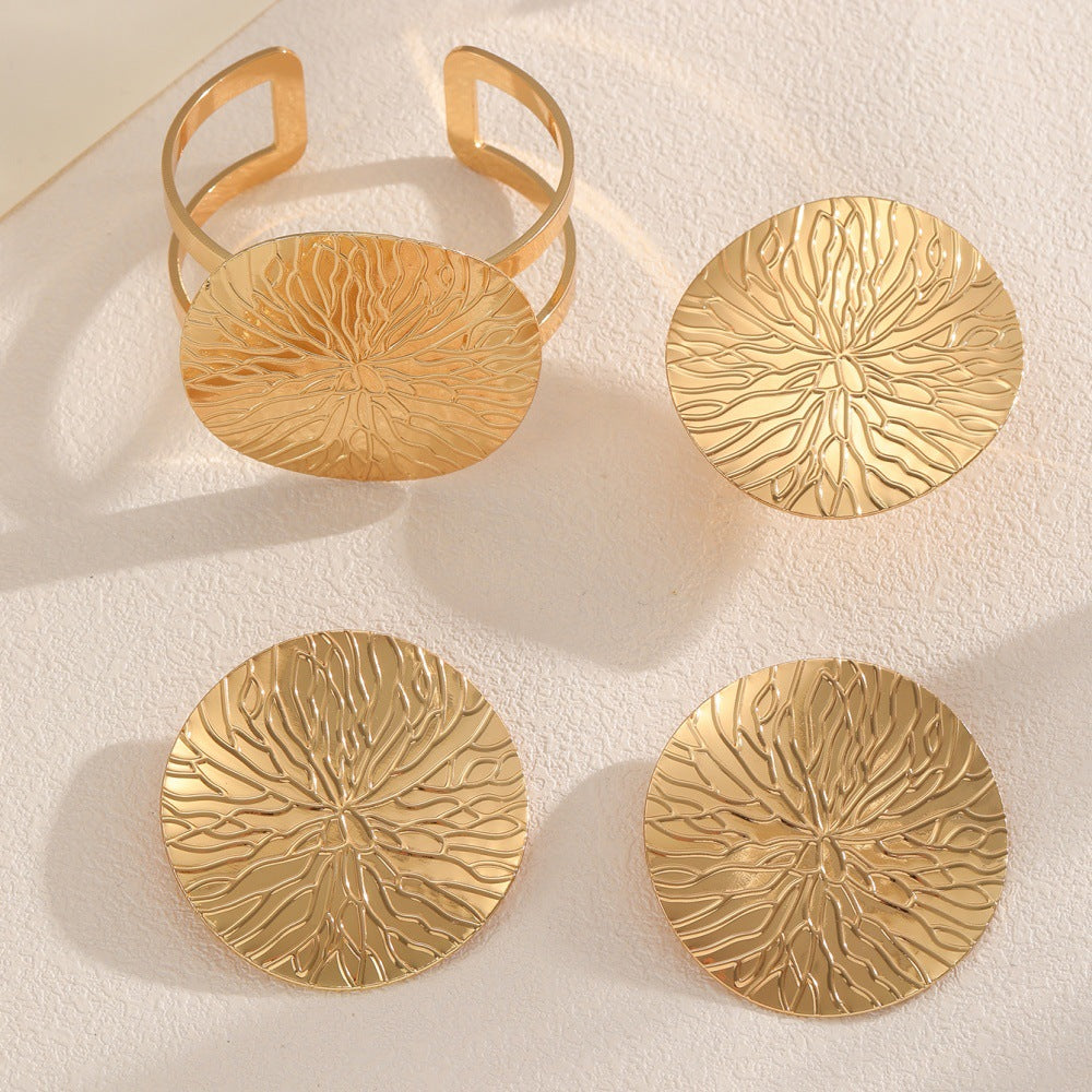 Damen Schmuckset mit modernem, geometrischem Design Shop Nory