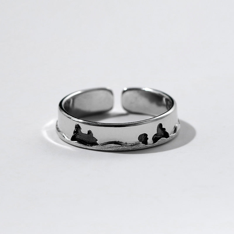 Damen verstellbarer Ring Shop Nory