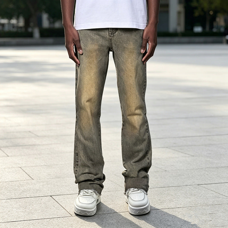 Herren Klassische Slim Fit Jeans Shop Nory
