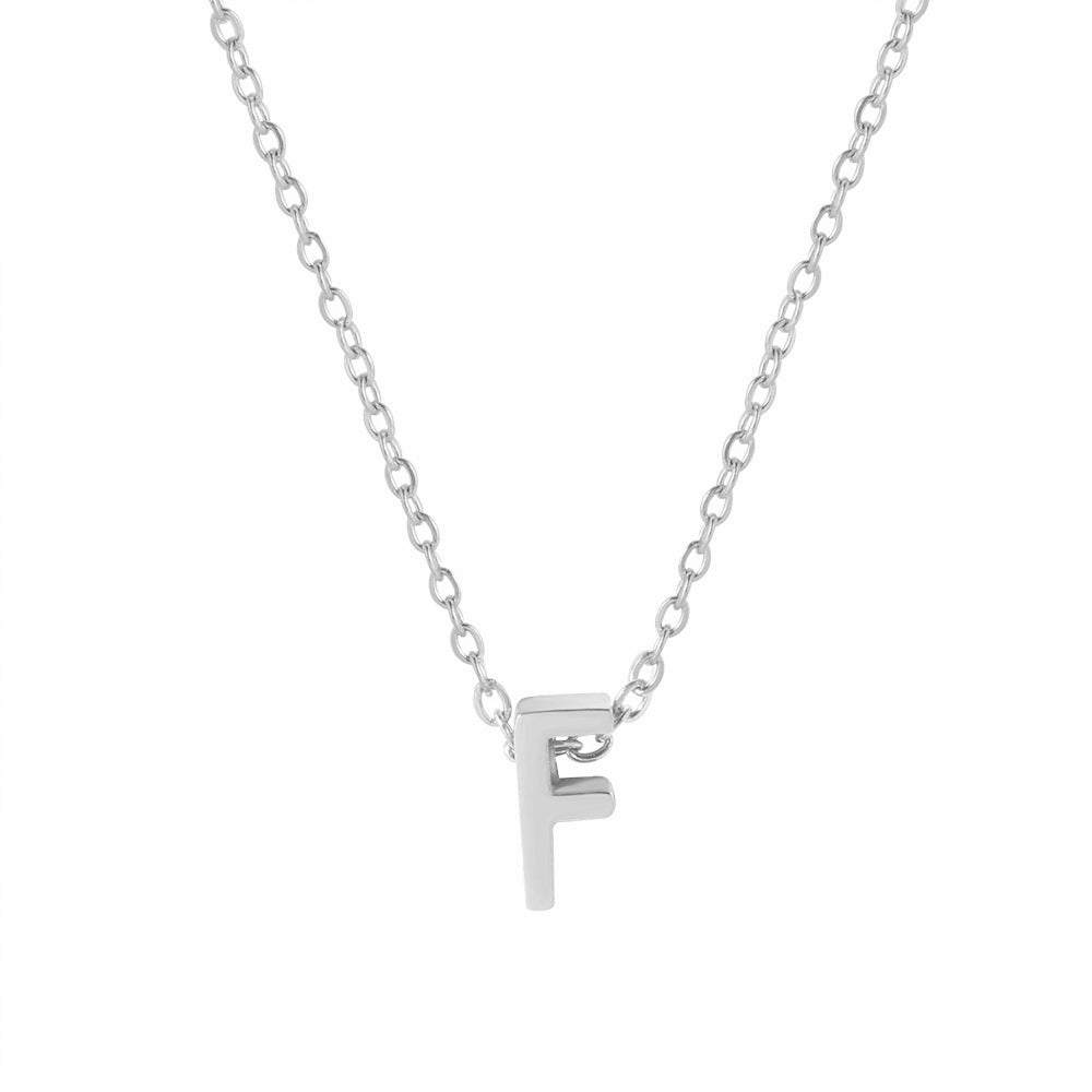 Damen personalisierte Initial Anhänger Halskette Shop Nory