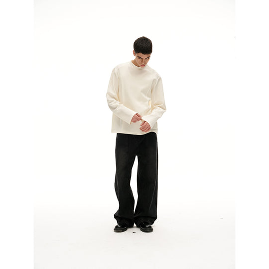 Unisex Oversize‑Sweatshirt mit Raglanärmeln und minimalistischen Teilungsnähten Shop Nory