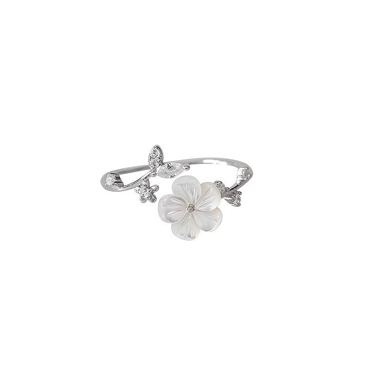 Damen Floraler Ring mit kunstvoller Gestaltung Shop Nory